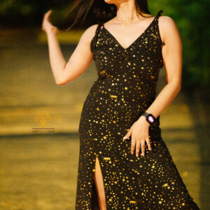 Party wear – Sleeves less Frock